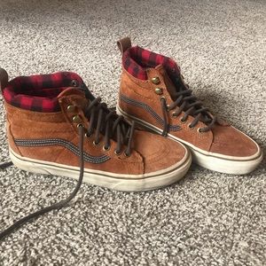 Suede scotchgard Vans!!❤️